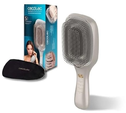 Brosse à Cheveux Électrique Cecotec HairCare Revitalize Champagne