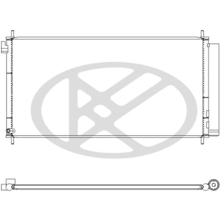 Condensator, airconditioning KOYORAD CD010930M