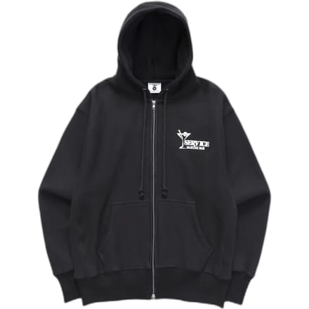 sweatshirt met rits Service Works Martini