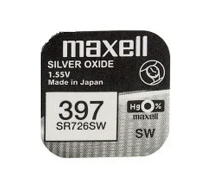 1 Stuk -  396/397 V396 V397 GP396 GP397 Silver Oxide batterij BL028