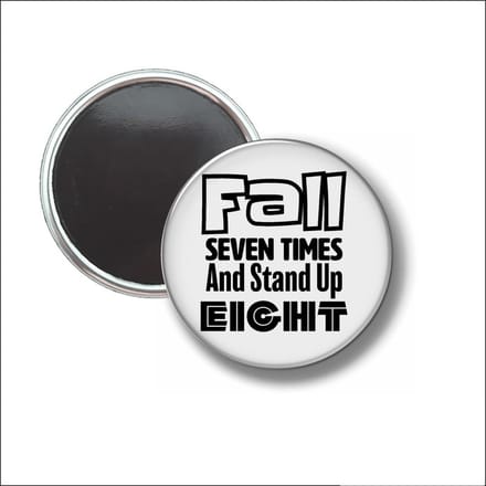 Button Met Magneet 58 MM - Fall Seven Times - NIET VOOR KLEDING