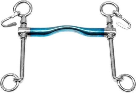 Hoofdstel bit voor paarden Trust Sweet Iron Weymouth Non Fixed Low Port 16