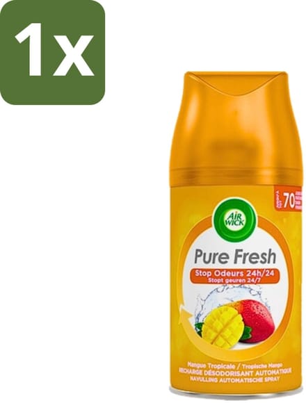 Air Wick Freshmatic - Luchtverfrisser Navulling - Tropische Mango - 250ml - 1 stuk