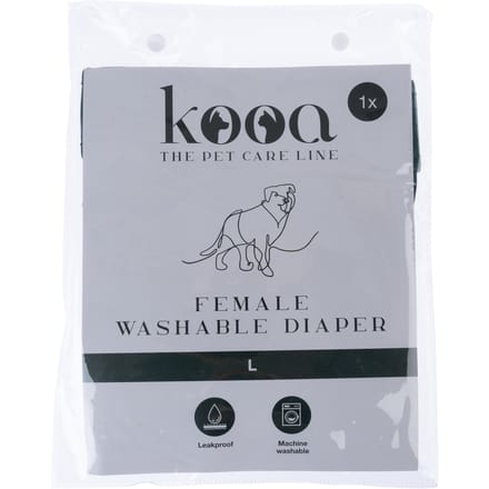 kooa Wasbare Luiers voor Teefjes maat L