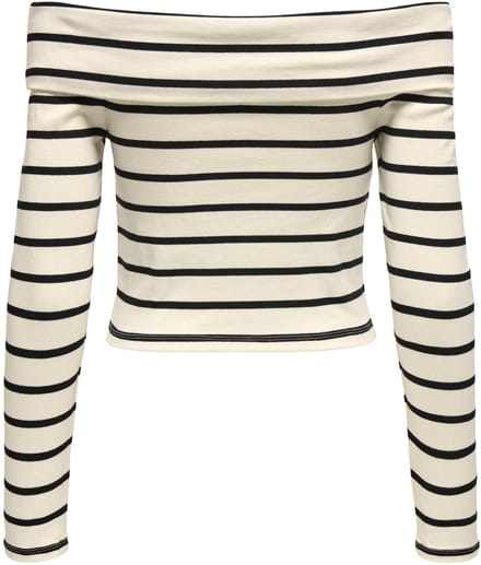 ONLY - ONLDIANA 3/4 OFF SHOULDER TOP MS JRS - Dames - Blouses