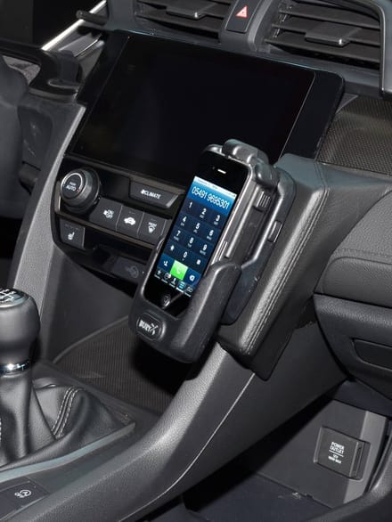 Kuda houder geschikt voor Honda Civic 2017-2019 Kleur: Zwart