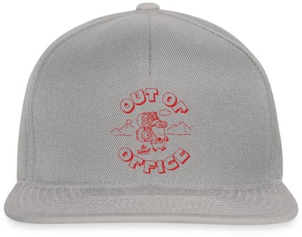 Minions Stuart Bob Kevin Out Of Office Snapback cap