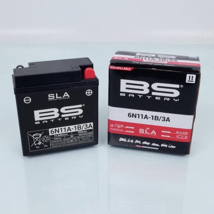 Bs Battery Sla Battery Maintenance Free Factory Activated - 6N11A-1B/3A