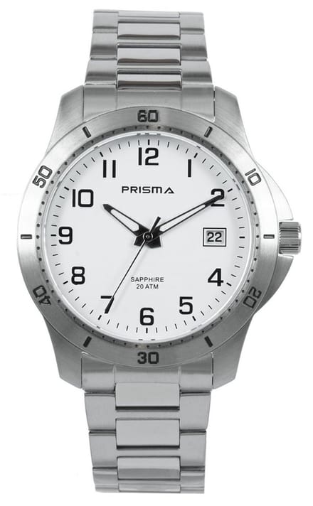 Prisma Stainless Steel Heren horloge P1735