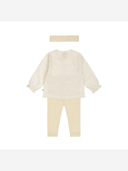 Dirkje Off-white Blouse Set
