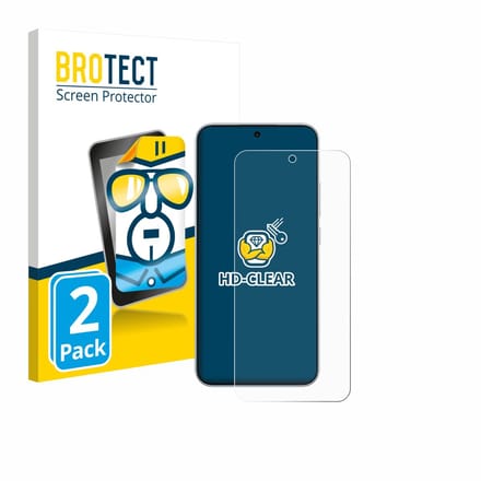 BROTECT - Screenprotector voor Oppo F31 - Folie Beschermfolie transparant 2 Stuks