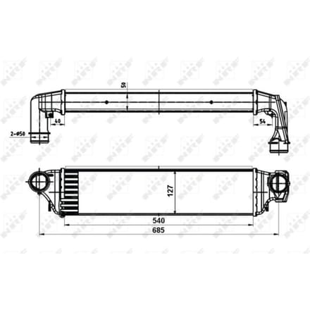Intercooler NRF 30119A