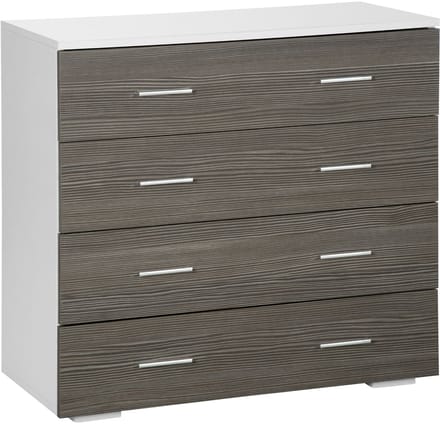 HOMCOM Ladekast - Spaanplaat - 76x35x72cm - Grijs