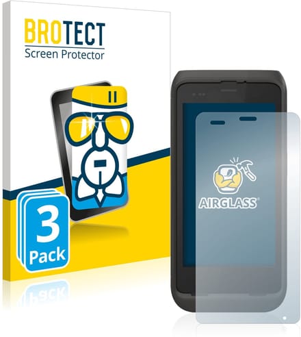 Screenprotector 3 Stuks voor Honeywell CT45 XP Beschermglas transparant