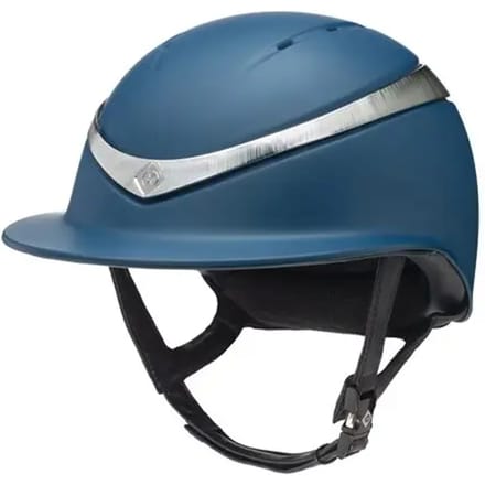 Helm paardrijden pic groot glanzend Charles Owen luxe