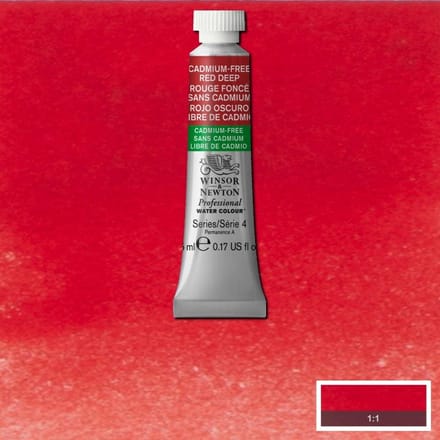 W&N Professional Aquarelverf 5ml | Cadmium-Free Red Deep