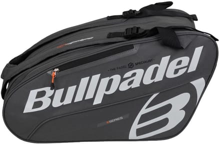 Bullpadel - Tour - padeltas racketbag - zwart/grijs Bppex007