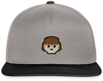 Playmobil Portret Figuur Borduurwerk Snapback cap