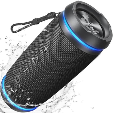 Draadloze Bluetooth-luidspreker 36W PEAK met IPX6 waterdichtheid en 24 uur speeltijd