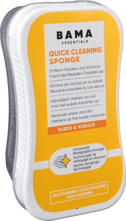 Bama Quick Cleaning Sponge - Reiningingsspons voor Suede & Nubuck