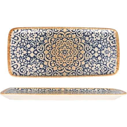 Bonna Serveerschaal - Alhambra - Porselein - 34x16 cm - set van 2