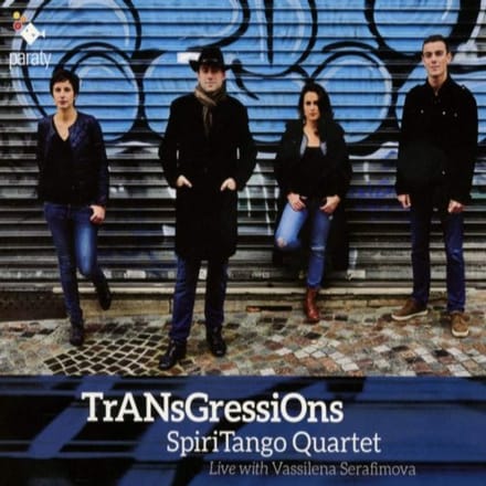 Spiritango Quartet Feat. Fanny Azzu - Transgressions Spiritango Quartet (CD)