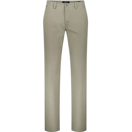 Gardeur Broek Benito Authentic Chino Look Fine Texture Comfort Stretch Khaki / male
