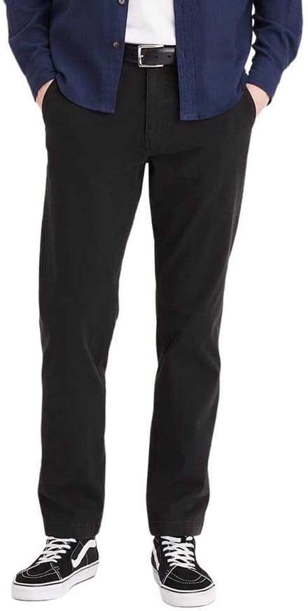 Dockers Alpha Slim Chino Broek Zwart 30 / 32 Man