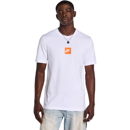 Nike Club T-shirts Heren - Wit - Maat L