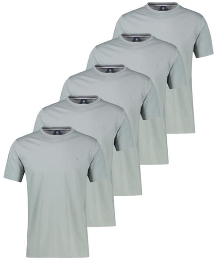 LERROS Heren t-shirt 5 pack Basic
