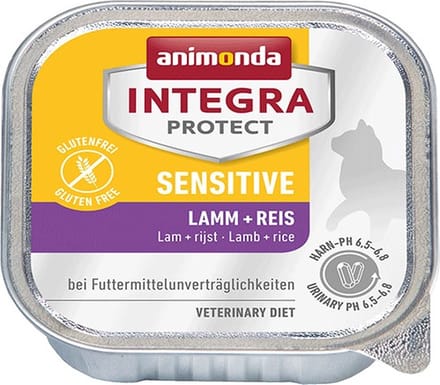 Animonda Integra Protect Cat Sensitive Lam & Rijst - 16 x 100 g