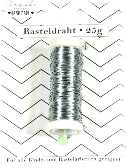 Stern Fabrik Binddraad/wikkeldraad - op rol - goud - 50 m x 0,35 mm - hobbydraad/bloemendraad