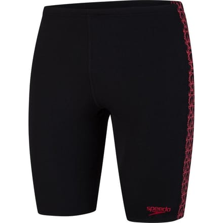 Speedo - Maat 4/S  - END BOOMSTAR SPLICE JAMMER BLACK/RED