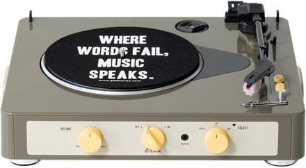 Gadhouse Brad Retro MK ll - Platenspeler - Grijs