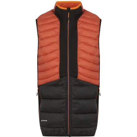 Regatta Leedre Hybrid Vest Oranje,Zwart S Man