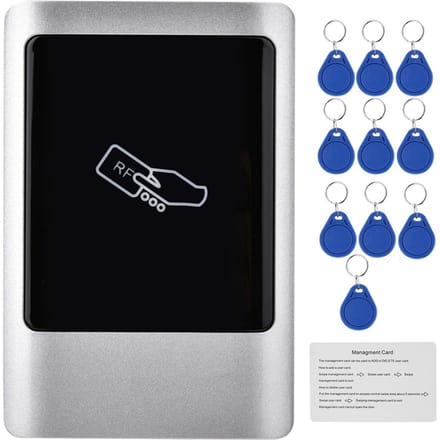 RFID-lezer Buiten Wiegand Waterdicht Deurtoegangsbeheer Smartcard (IC) wit