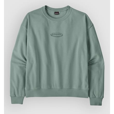 Patagonia 95 Oval Logo Daily Crew Sweater groen