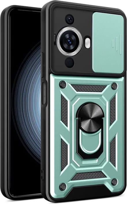 Hoesje geschikt voor Huawei nova 12s - Techsuit Camshield Back Cover - Groen