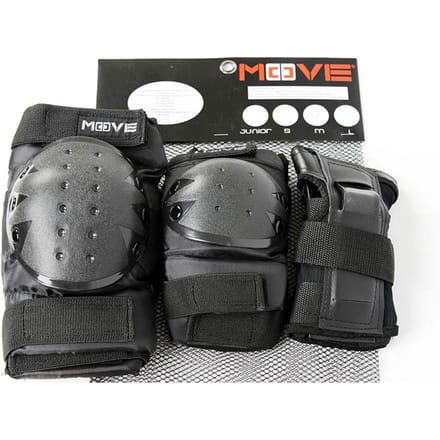 Beschermset - Move 3-Pack SR basic - driedelige set met pols elleboog en kniebeschermers
