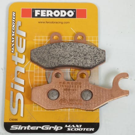 Plaquette de frein Ferodo pour Scooter Piaggio 200 Beverly 2002 à 2004 AV / AR Neuf