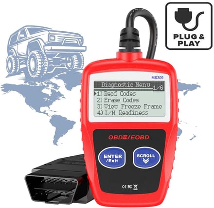KZQ Obd2 Scanner - Auto Uitlezen - Storing Verwijderen - Diagnose Apparatuur - Plug En Play - Voor Motorstoring