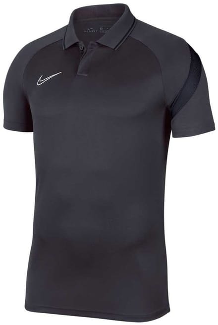 Nike Academy 20 Pro Dri-fit Korte Mouw Poloshirt Grijs 2XL Man