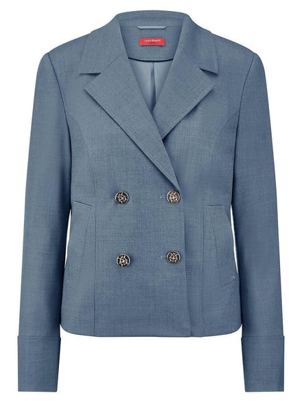 Korte blazer Van Laura Biagiotti Roma blauw