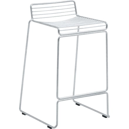 HAY Hee Bar Stool - verzinkt - Zithoogte 65 cm