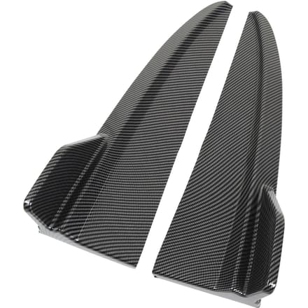 1 Paar Achterbumper Lip Diffuser Staart Zijsplitter Vervanging voor C?Klasse W205 C43 AMG?Lijn gray