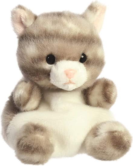 Palm Pals - Knuffel - Silver Kitty Cat