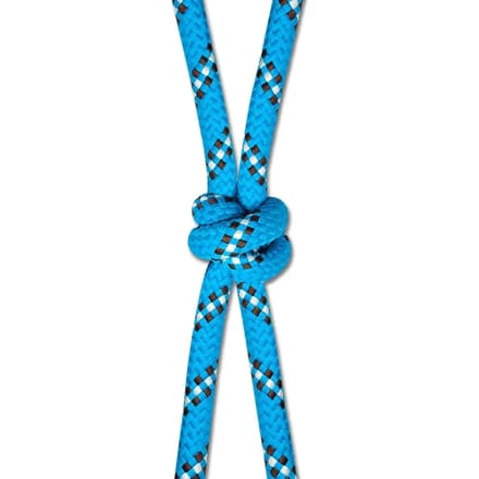 Knoophalster azure blauw / bruin maat full