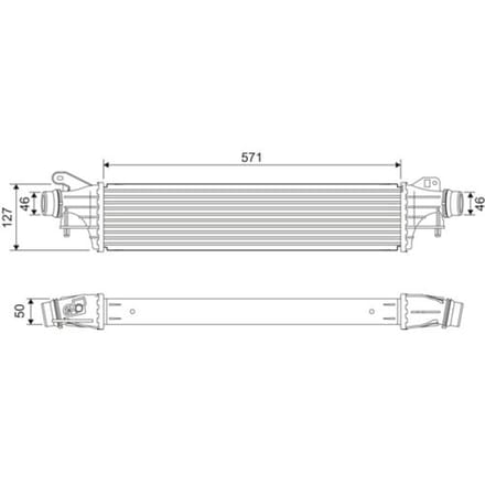 Intercooler VALEO 818681