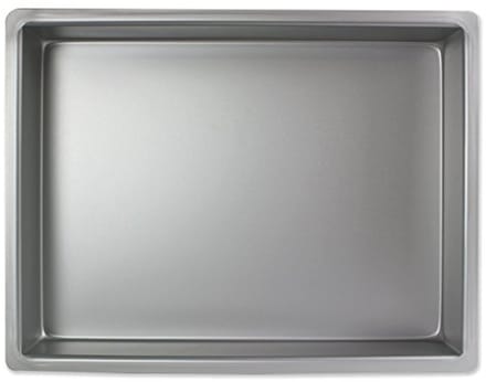 Langwerpige aluminium bakvorm 28 x 38 cm - Sterk en duurzaam