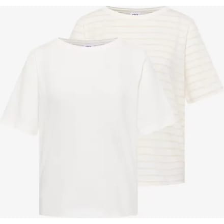 Shirt met strepen in een 2-pack
